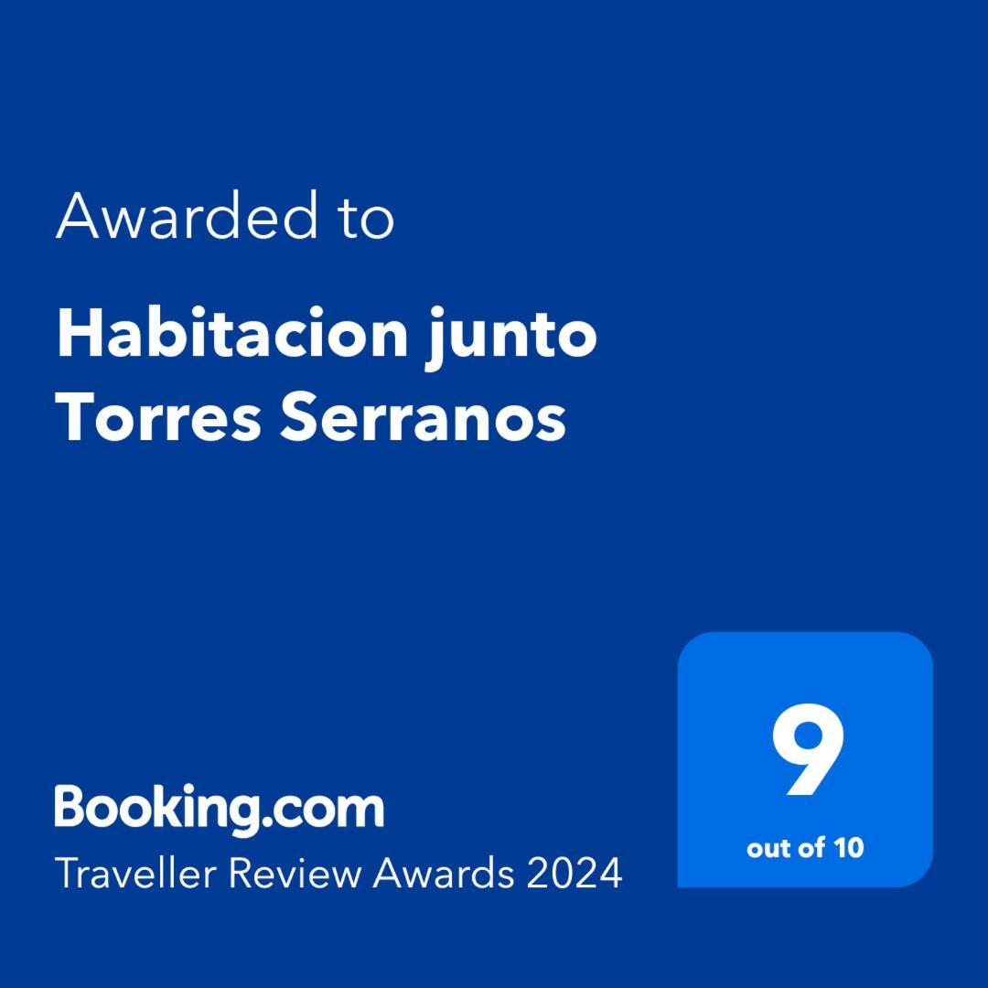 Habitacion Junto Torres Serranos บาเลนเซีย ภายนอก รูปภาพ